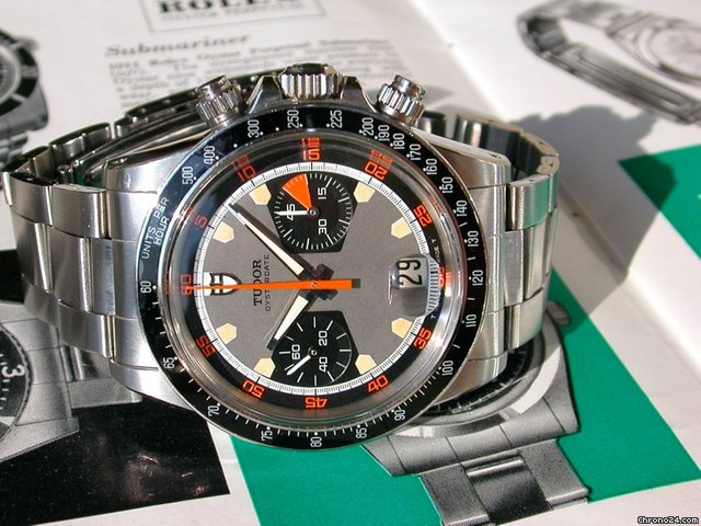 replica Tudor/Rolex Chronograph Ref.7031 "Home Plate" Porsche Chrono WATCHES 1 