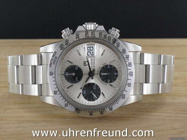 Tudor Rolex Oysterdate Chrono Daytona 79180 Big Block mit Box