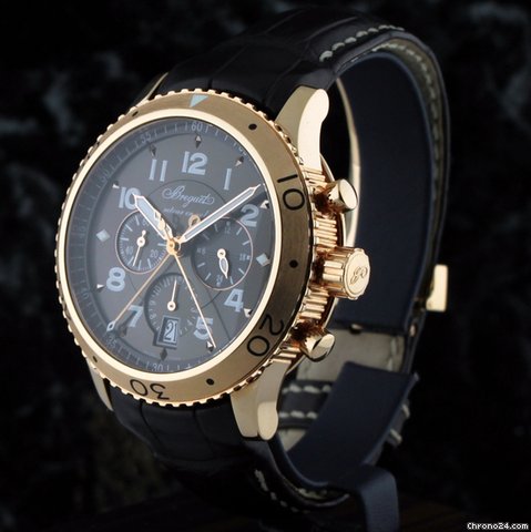 replica Breguet 18k Rose Gold  Transatlantique Type XXI Flyback Chronograph WATCHES 1 
