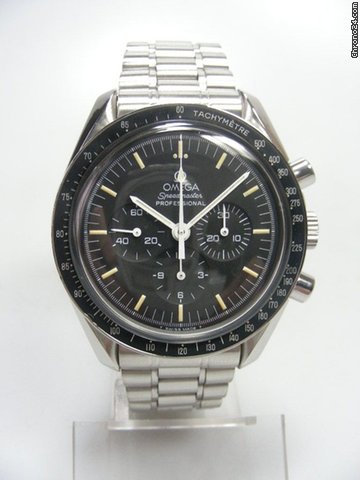 Omega Speedmaster chronographe vintage cadran noir