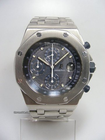 Audemars Piguet Off Shore chronographe full steel/complet acier cadran bleu/bleu dial