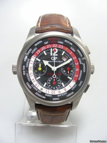 Girard Perregaux WWTC titanium special edition "Ferrari F2003-GA" limited pieces 99