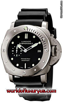 Panerai Contemporary Luminor Submersible 1950 3 Days Automatic Titanio