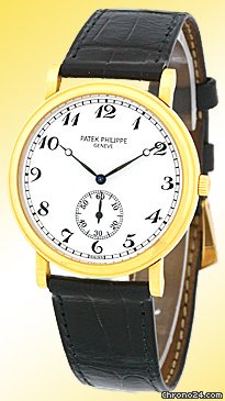 Patek Philippe Gent's 18K Yellow Gold  # 5022 Officer's Calatrava