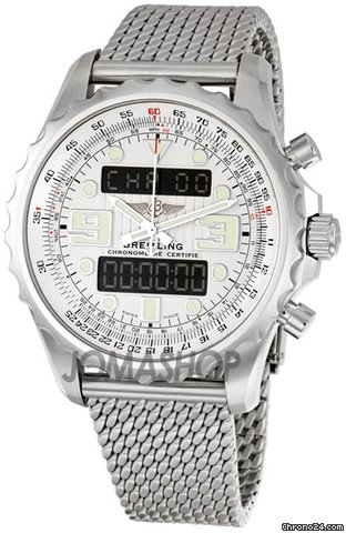 Breitling Chronospace Stainless Steel Mens Watch A7836534-G705SS