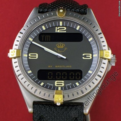 Breitling - Aerospace  King Hussein I. of Jordania