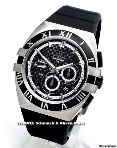 Omega Constellation Double Eagle Co-Axial Chronometer Chronograph Missions Hills World Cup (gebraucht)