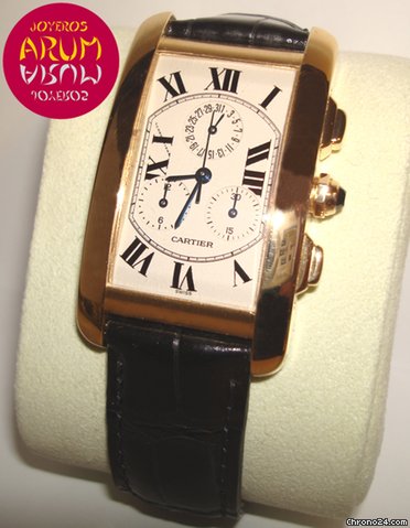 Cartier Tank Americaine Chrono