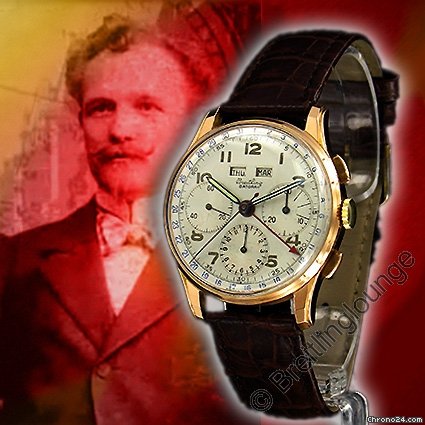 replica Breitling Datora 785  18 Kt Gold  Dato-Compax WATCHES 1 