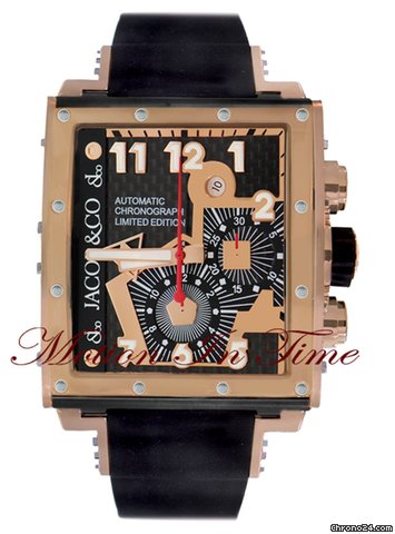 Jacob & Co. Epic I Collection Rose Gold Chronograph Limited Edition Q3RG