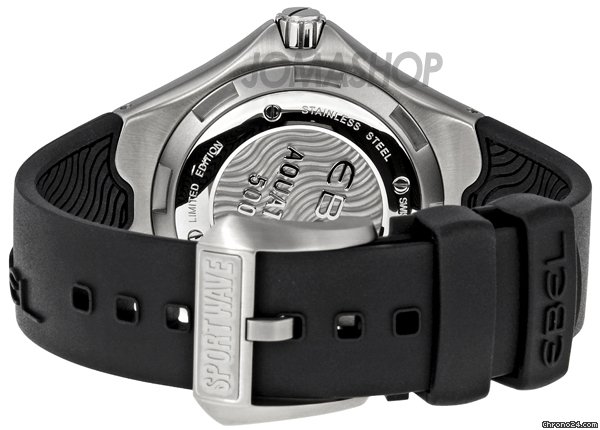 replica Ebel Sportwave Aquatica Orange Dial Automatic Mens Watch 1215583 WATCHES 1 