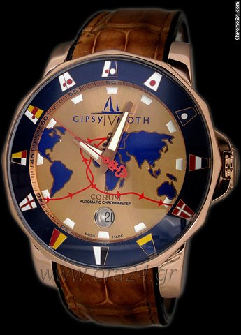 Corum Gipsy Moth IV 18k Rose Gold 44mm Limited to 250 watches