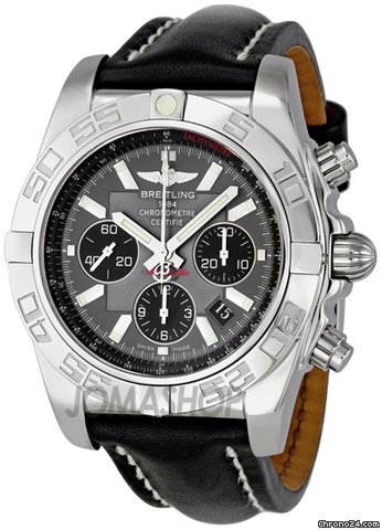 Breitling Chronomat B01 Grey Dial Chronograph Automatic Mens Watch AB011012-F546BKLT