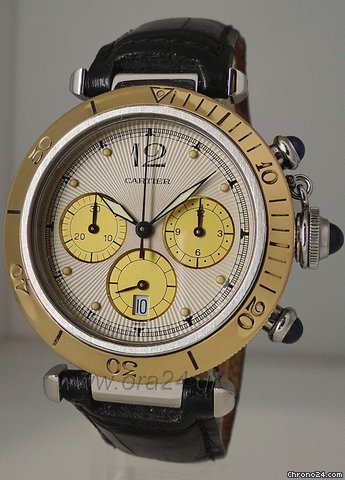 Cartier Pasha de Cartier Chronograph Gold/Steel