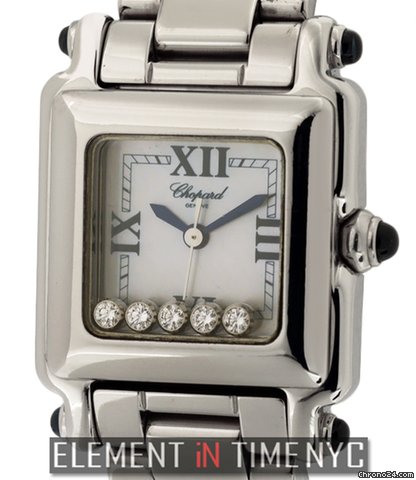 Chopard Happy Sport Classic Square 5 Floating Diamonds
