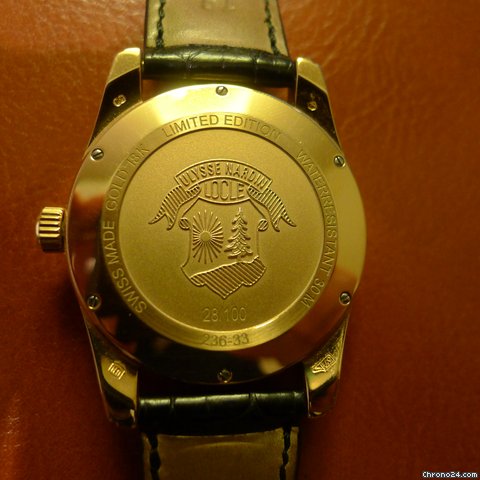 replica Ulysse Nardin Chronometer (Japan) 18K Rose Gold WATCHES 1 