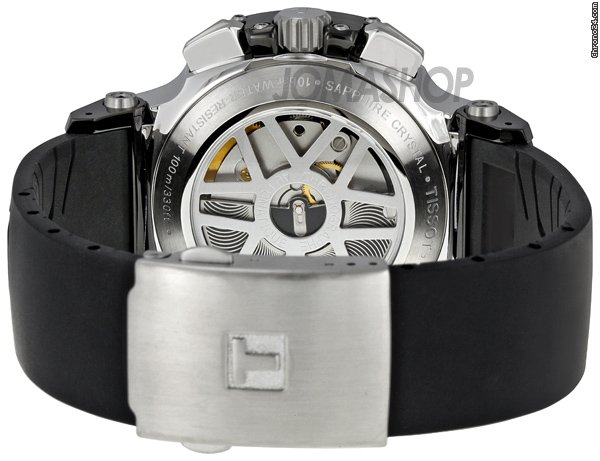replica Tissot T Race Chronograph Black Rubber Strap Mens Watch T0484272703700 WATCHES 1 