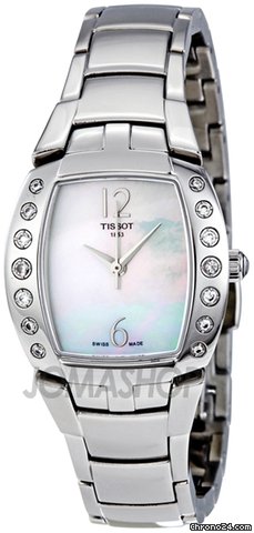 Tissot Femini T Mother of Pearl Dial Stainless Steel Ladies Watch T0533106111200
