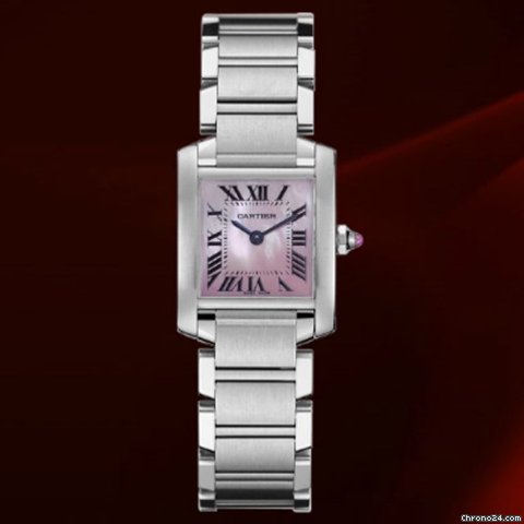 Cartier Tank Francaise Acciaio Small Size Ref.w51028q3