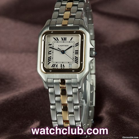 Cartier Panthere - Steel & Gold Medium-Size