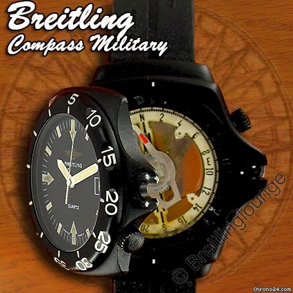 Breitling Compass - Military  extrem seltene Taucheruhr