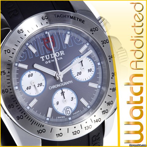 Tudor Chronograph 20300-9500 Luxus Uhr UVP 2200&euro; NEU m.Papi