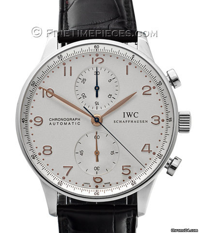 IWC Portugieser Chronograph Automatic m. Faltschlie e - 3714 - 45