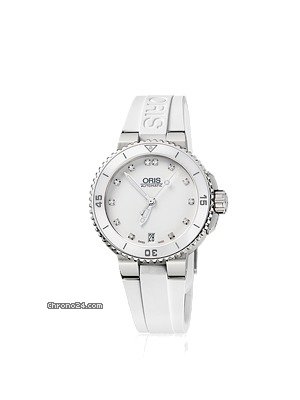 Oris Diving Aquis Date Diamonds NEU incl MWST mit Box+Papieren