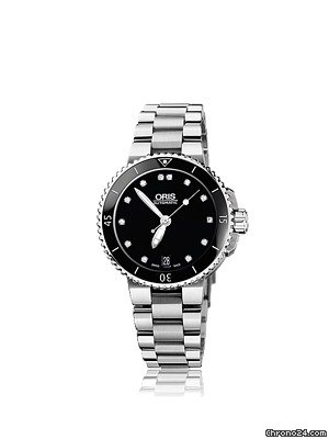 Oris Diving Aquis Date Diamonds NEU incl MWST mit Box+Papieren