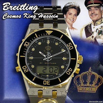 Breitling Cosmos 2400 King Hussein I. of Jordan