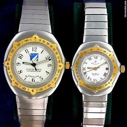 Breitling Cup - Yachting Damen- und Herrenuhr im Paar