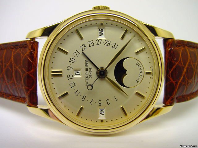 Patek Philippe rare 5050 Retrograd Date QP - Yellowgold