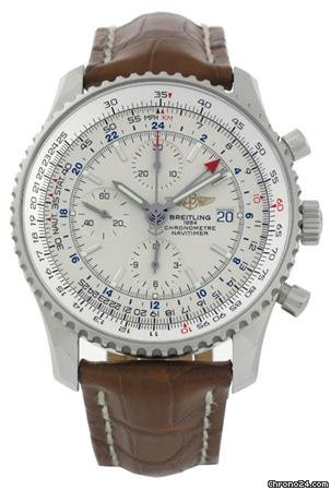 Breitling Navitimer A24322 SS World Chronograph Cronografo