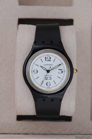 Cartier Homemade Swatch Cartier