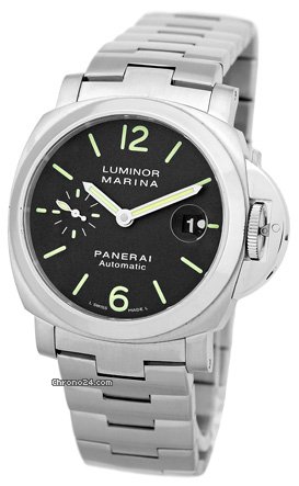 Panerai Gent's Stainless Steel 44mm  Luminor Marina Automatic PAM 298