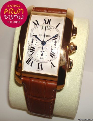 Cartier Tank Americaine Chrono XL
