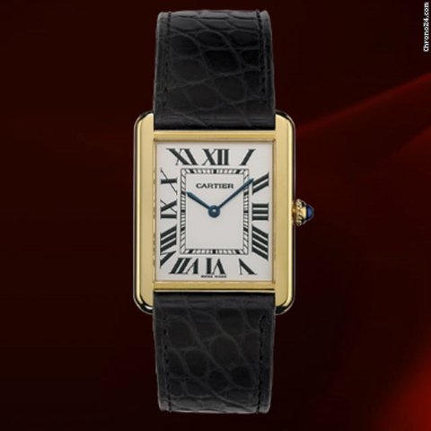 Cartier Tank Solo Small Size Ref.w5200002