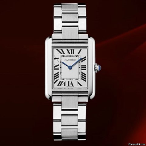 Cartier Tank Solo Small Size Acciaio