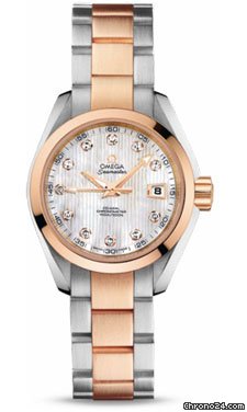 Omega Seamaster Aqua Terra Automatic Steel And Red Gold