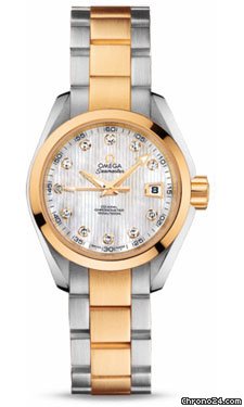 Omega Seamaster Aqua Terra Automatic Steel And Yellow Gold