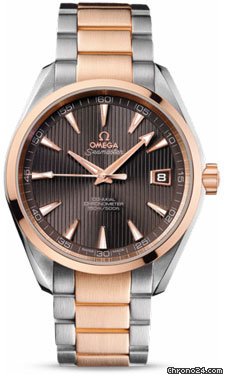 Omega Seamaster Aqua Terra Chronometer 41.5 mm Steel And Red Gold