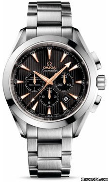 Omega Seamaster Aqua Terra Chronograph White Gold