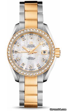 Omega Seamaster Aqua Terra Automatic Steel And Yellow Gold