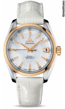 Omega Seamaster Aqua Terra Chronometer 38.5 mm Steel And Yellow Gold