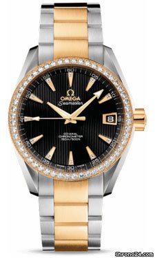 Omega Seamaster Aqua Terra Chronometer 38.5 mm Steel And Yellow Gold