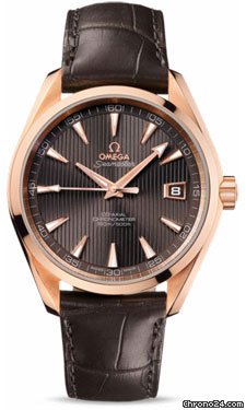 Omega Seamaster Aqua Terra Chronometer 41.5 mm Red Gold