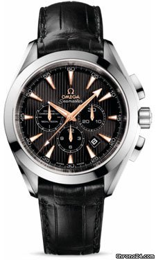Omega Seamaster Aqua Terra Chronograph White Gold