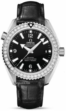 Omega Seamaster Planet Ocean 42 mm Stainless Steel On Leather