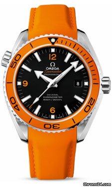 Omega Seamaster Planet Ocean Big Size Stainless Steel On Rubber