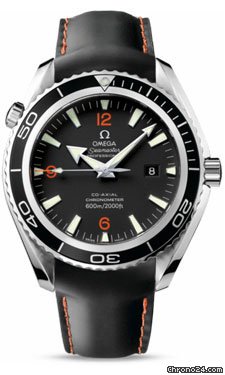 Omega Seamaster Planet Ocean Big Size Stainless Steel On Rubber
